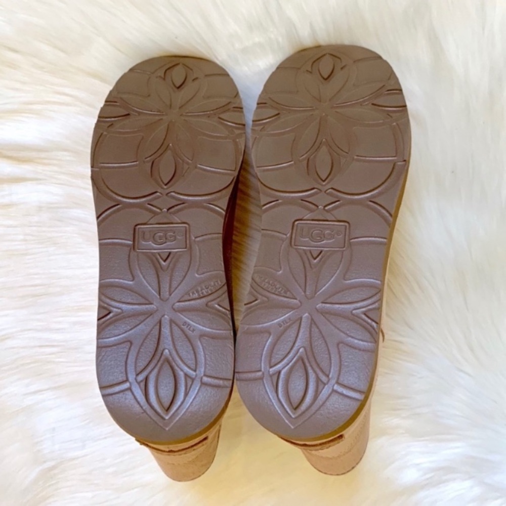 UGG Rose Gold Abree Mini Stardust Boots - Picture 8 of 8